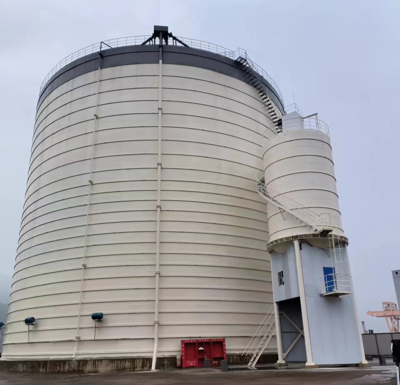 公坡镇10万吨水泥钢板库