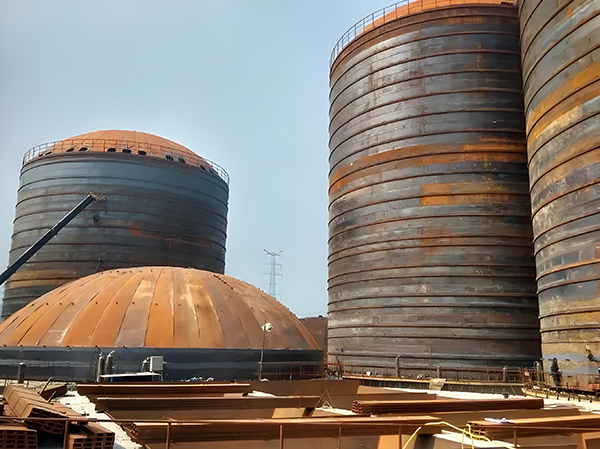 公坡镇焦粉钢板仓